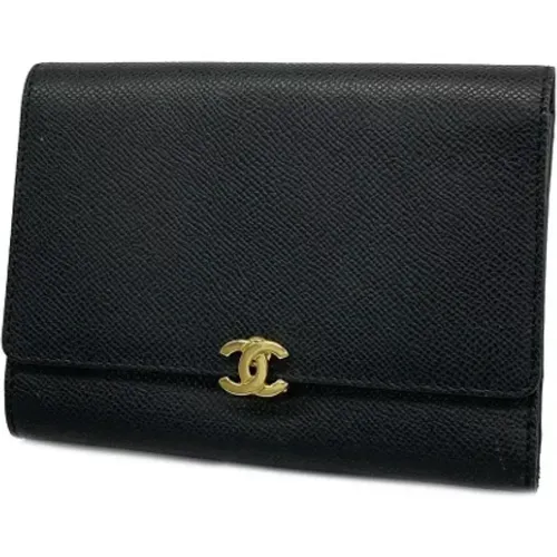 Pre-owned Leather wallets , female, Sizes: ONE SIZE - Chanel Vintage - Modalova