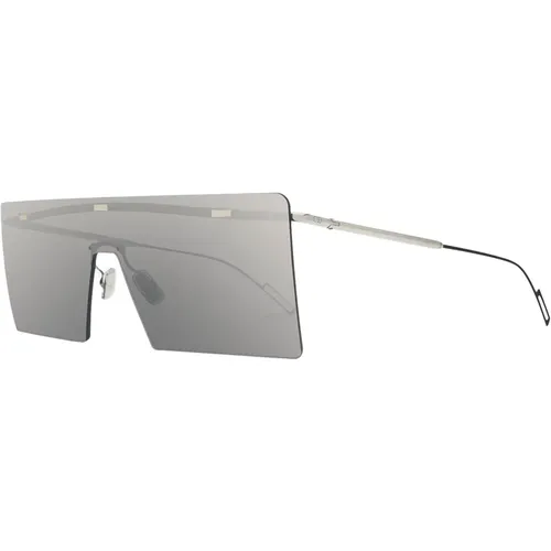 Sunglasses, unisex, , Size: 48 MM Stylish Sunglasses in Palladium/Grey Silver - Dior - Modalova