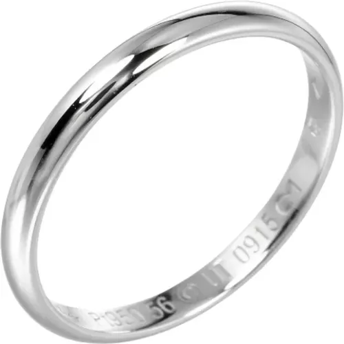 Pre-owned Jewellery, female, , Size: ONE SIZE Pre-owned Platinum rings - Cartier Vintage - Modalova