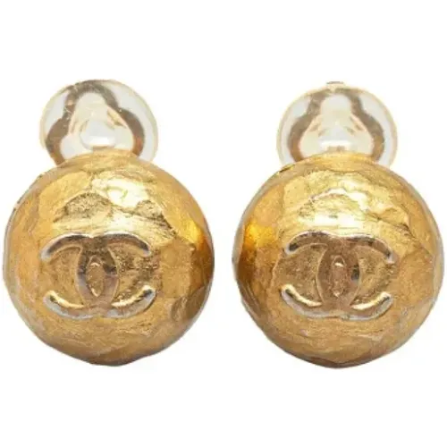 Pre-owned Fabric earrings , female, Sizes: ONE SIZE - Chanel Vintage - Modalova