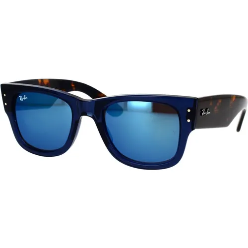 Iconic Mega Wayfarer Sunglasses Mirrored , unisex, Sizes: 51 MM - Ray-Ban - Modalova