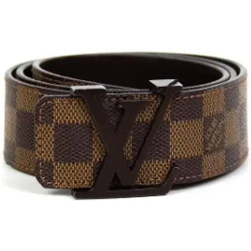 Pre-owned Leather belts , female, Sizes: ONE SIZE - Louis Vuitton Vintage - Modalova