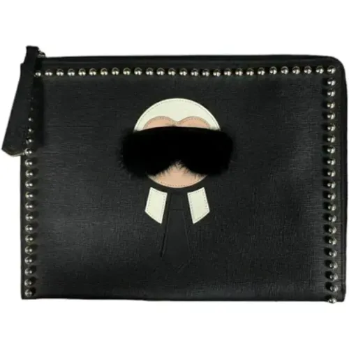 Pre-owned Clutches, female, , Size: ONE SIZE Pre-owned Leather fendi-bags - Fendi Vintage - Modalova