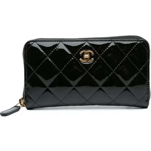 Pre-owned Leather wallets , female, Sizes: ONE SIZE - Chanel Vintage - Modalova