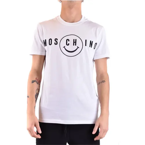 T-Shirts, Stilvolle Kollektion , Herren, Größe: M - Moschino - Modalova