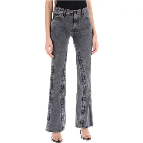 Flared Jeans , Damen, Größe: W27 - Y/Project - Modalova