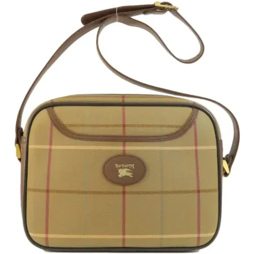 Pre-owned Cross Body Bags, female, , Size: ONE SIZE Pre-owned Fabric shoulder-bags - Burberry Vintage - Modalova