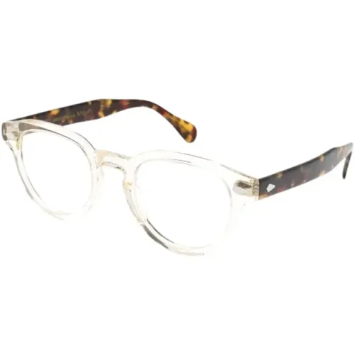 Glasses, unisex, , Size: 46 MM Clear Optical Frame Tortoise Style - Moscot - Modalova