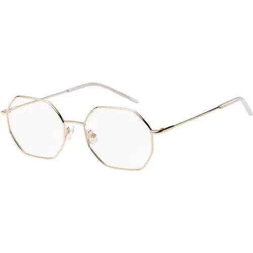 Stilvolle Brille mit Rosa Rahmen - Hugo Boss - Modalova