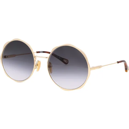 Stylish Sunglasses with Model Ch0184S , female, Sizes: 59 MM - Chloé - Modalova