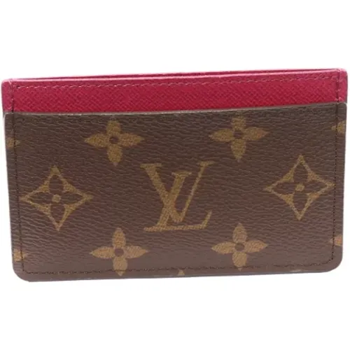 Pre-owned Canvas wallets , female, Sizes: ONE SIZE - Louis Vuitton Vintage - Modalova