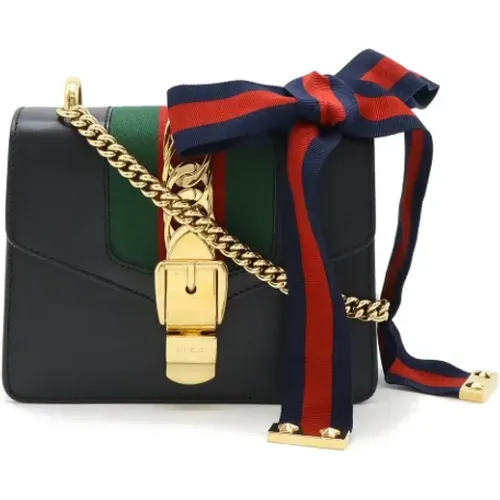 Pre-owned Cross Body Bags, female, , Size: ONE SIZE Pre-owned Leather gucci-bags - Gucci Vintage - Modalova