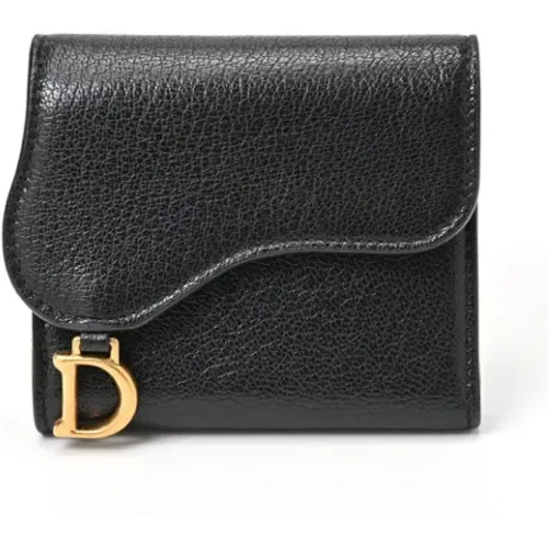 Pre-owned Wallets, female, , Size: ONE SIZE Pre-owned Leather wallets - Dior Vintage - Modalova