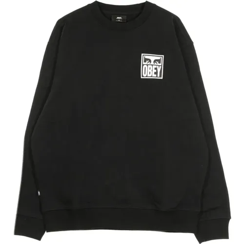 Sweatshirts, male, , Size: XL Crew Neck Sweatshirt - Obey - Modalova