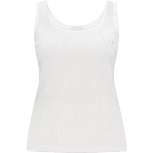 Sleeveless Tops, female, , Size: S Ribbed tank top - Chloé - Modalova