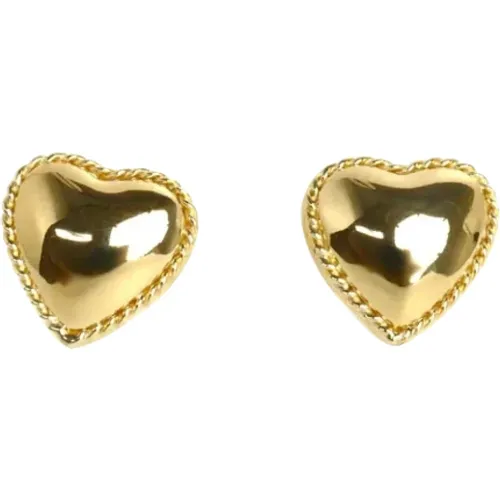 Pre-owned Jewellery, female, , Size: ONE SIZE Pre-owned Gold earrings - Tiffany & Co. Pre-owned - Modalova