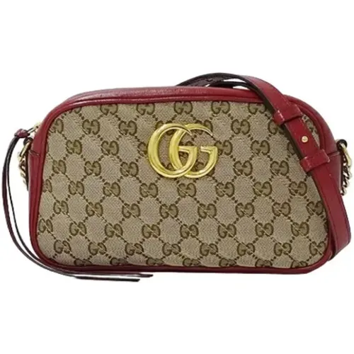 Pre-owned Canvas gucci-bags , female, Sizes: ONE SIZE - Gucci Vintage - Modalova