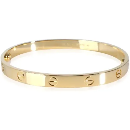 Pre-owned Metal bracelets , female, Sizes: ONE SIZE - Cartier Vintage - Modalova