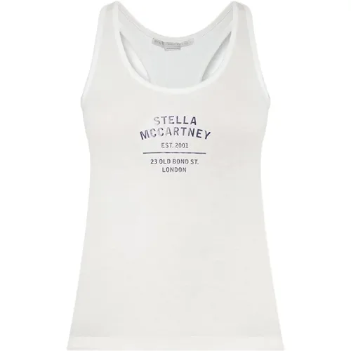 Top with logo , female, Sizes: 2XS - Stella Mccartney - Modalova