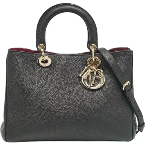 Pre-owned Tote Bags, female, , Size: ONE SIZE Pre-owned Leather dior-bags - Dior Vintage - Modalova