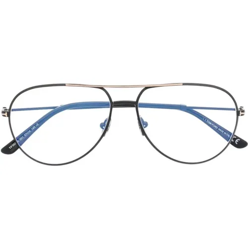 Glasses, male, , Size: 57 MM Ft5829B 001 Optical Frame - Tom Ford - Modalova