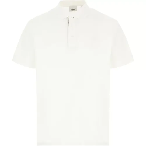 Klassisches Polo-Shirt für Männer , Herren, Größe: XL - Burberry - Modalova