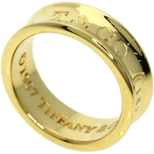 Pre-owned Jewellery, female, , Size: ONE SIZE Pre-owned Gold rings - Tiffany & Co. Pre-owned - Modalova