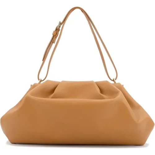 Refined Minaudiere Leather Bag , female, Sizes: ONE SIZE - Fabiana Filippi - Modalova