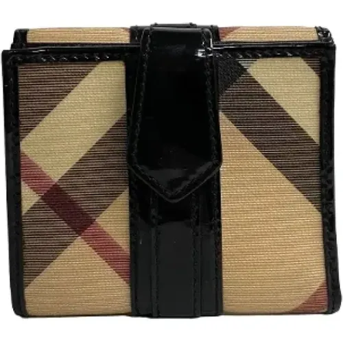 Pre-owned Leather wallets , female, Sizes: ONE SIZE - Burberry Vintage - Modalova