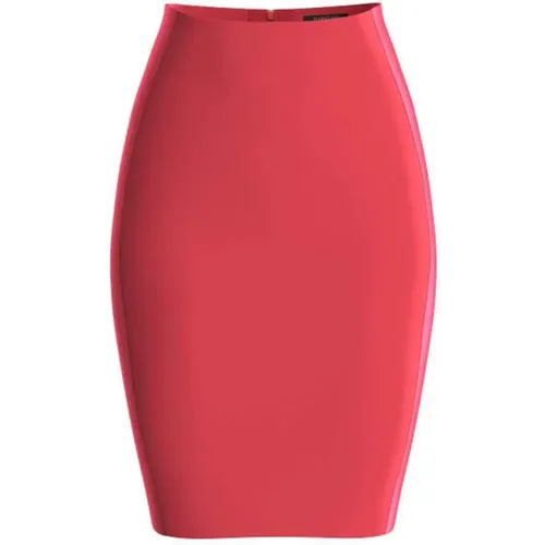Pencil Skirts , Damen, Größe: XL - Guess - Modalova