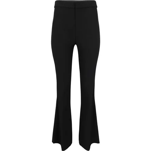 Crop Flare Cotton Trousers , female, Sizes: L, XL, S, 2XL, XS, M - Vince - Modalova