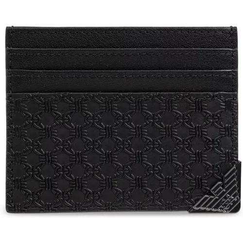 Wallets & Cardholders, male, , Size: ONE SIZE Card Holder - Emporio Armani - Modalova