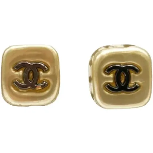 Pre-owned Metal earrings , female, Sizes: ONE SIZE - Chanel Vintage - Modalova