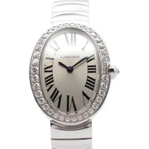 Pre-owned Watches, female, , Size: ONE SIZE Pre-owned Stainless Steel watches - Cartier Vintage - Modalova