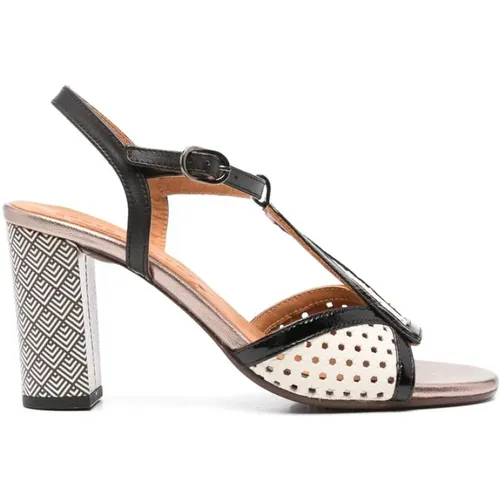 High Heel Sandals, female, , Size: 10 US Buckle Ankle Strap Block Heel Shoes - Chie Mihara - Modalova