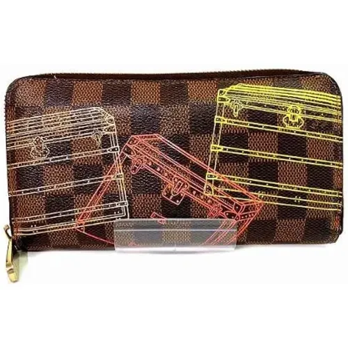 Pre-owned Canvas wallets , female, Sizes: ONE SIZE - Louis Vuitton Vintage - Modalova