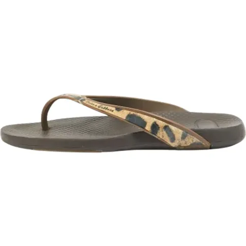 Pre-owned Flats, female, , Size: 9 US Pre-owned Rubber sandals - Dolce & Gabbana Pre-owned - Modalova