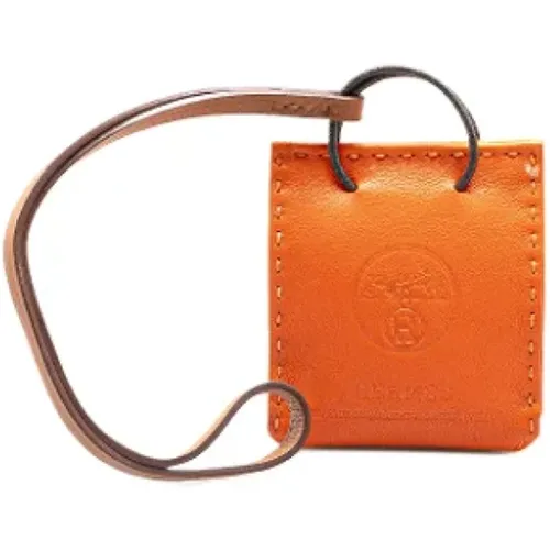 Pre-owned Accessories, female, , Size: ONE SIZE Pre-owned Leather key-holders - Hermès Vintage - Modalova