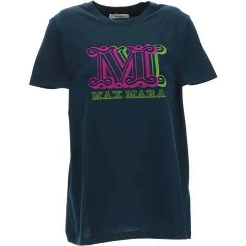 T-Shirts, female, , Size: M Stylish and Efficient T-Shirt - Max Mara - Modalova