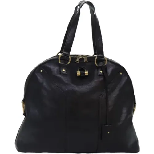 Pre-owned Leather shoulder-bags , female, Sizes: ONE SIZE - Yves Saint Laurent Vintage - Modalova