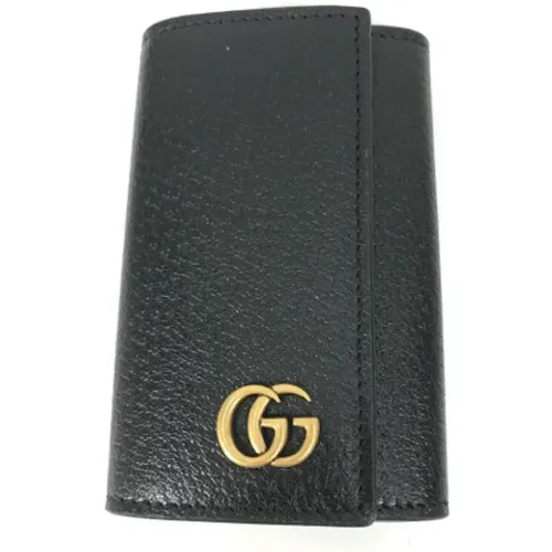 Pre-owned Accessories, female, , Size: ONE SIZE Pre-owned Leather key-holders - Gucci Vintage - Modalova