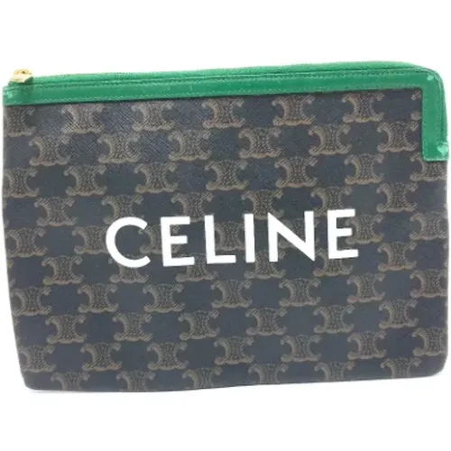 Pre-owned Clutches, female, , Size: ONE SIZE Pre-owned Leather celine-bags - Celine Vintage - Modalova