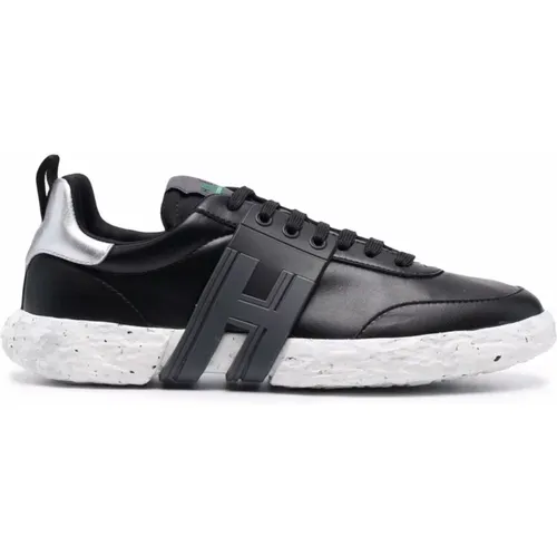 Calf Sneaker 3R Rubber , female, Sizes: 4 1/2 UK - Hogan - Modalova