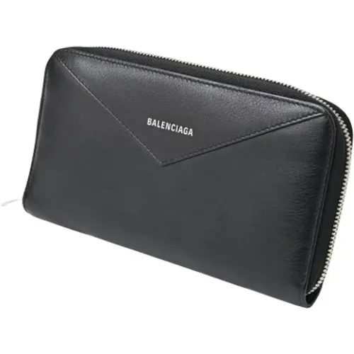 Pre-owned Wallets, female, , Size: ONE SIZE Pre-owned Leather wallets - Balenciaga Vintage - Modalova