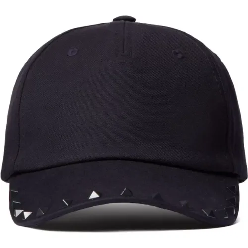 Caps, male, , Size: 58 CM Rockstud Baseball Cap Hat - Valentino Garavani - Modalova