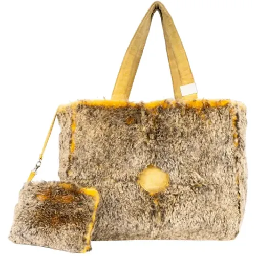 Pre-owned Fur chanel-bags , female, Sizes: ONE SIZE - Chanel Vintage - Modalova