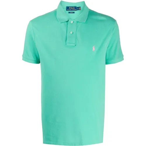 Stilvolles Mintgrünes Polo Shirt - Ralph Lauren - Modalova