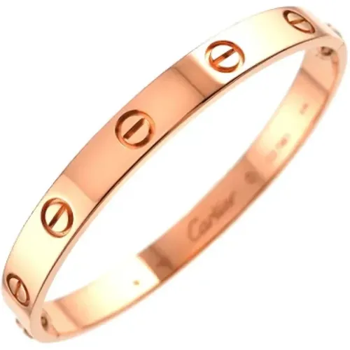 Pre-owned Jewellery, female, , Size: ONE SIZE Pre-owned Rose Gold bracelets - Cartier Vintage - Modalova