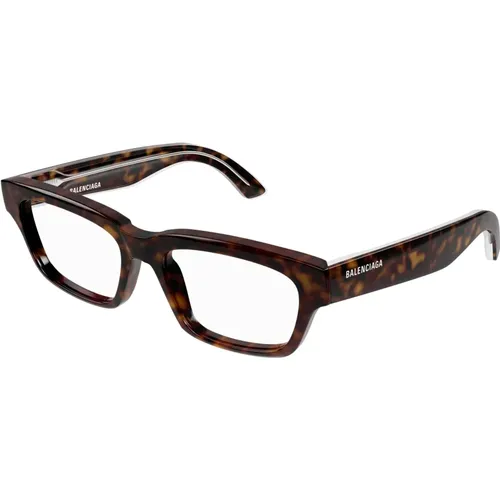 Stilvolle Brille Bb0344O Schwarz , unisex, Größe: 53 MM - Balenciaga - Modalova