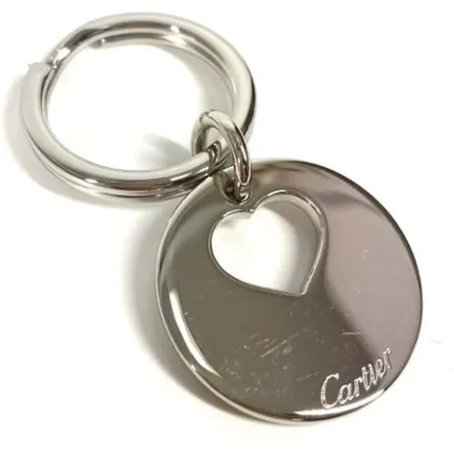 Pre-owned Accessories, male, , Size: ONE SIZE Pre-owned Keyring - Cartier Vintage - Modalova